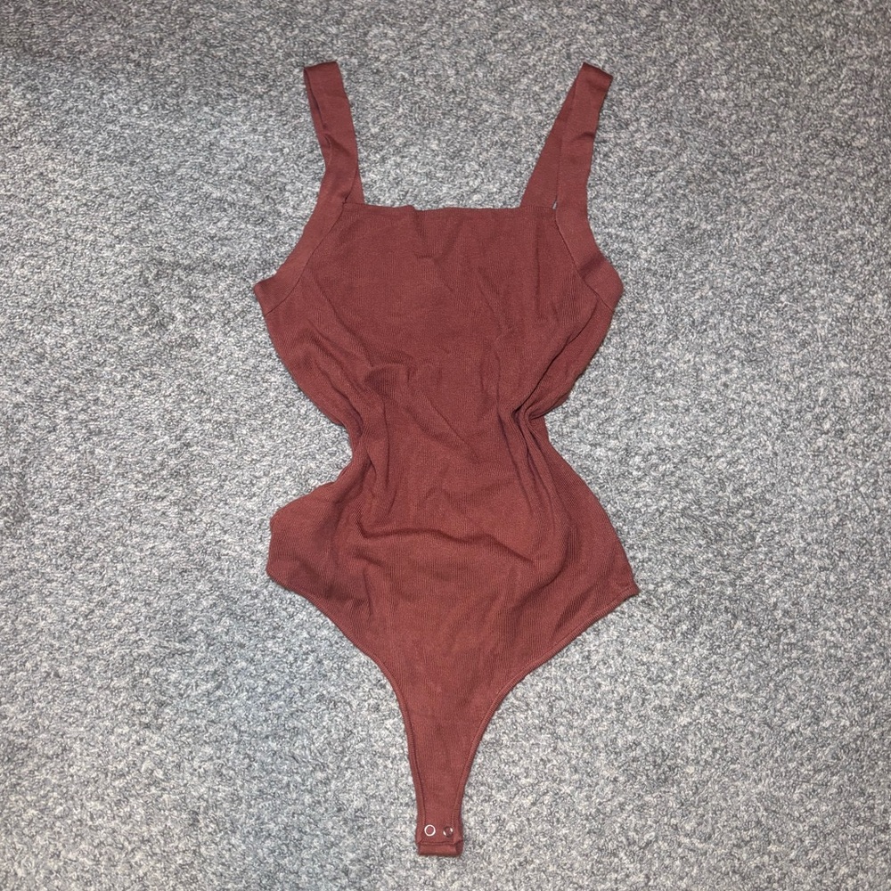 Wishlist Burnt Orange Bodysuit One Piece